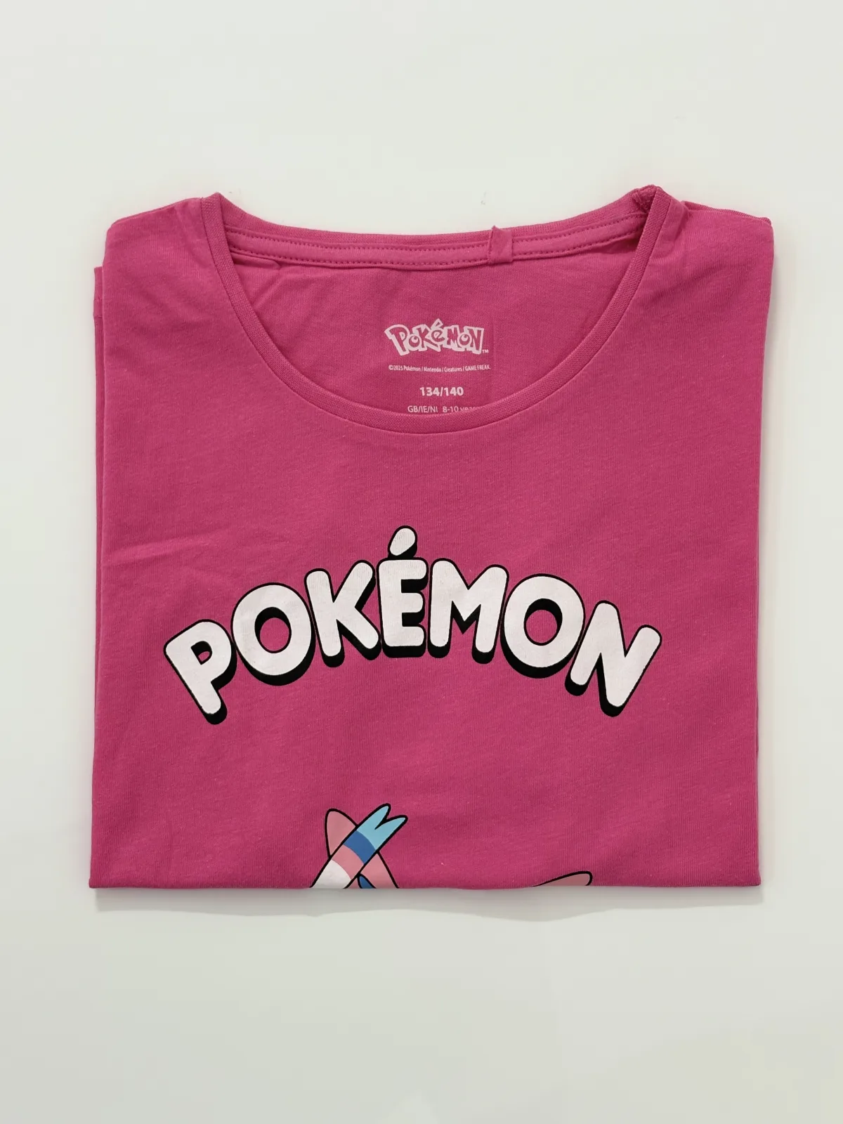 تیشرت دخترانه POKEMAN طرح روباه2